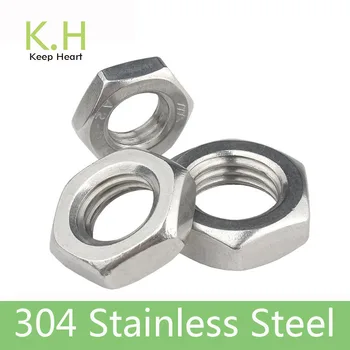 1-50pcs Thin Hex Nuts Screw 304 Stainless Steel M3 M4 M5 M6 M8 M10 M12 M14 M16 M18 M20 DIN439
1-50pcs Thin Hex Nuts Screw 304 Stainless Steel M3 M4 M5 M6 M8 M10 M12 M14 M16 M18 M20 DIN439