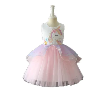 2018 pony girl dress handmade stitching rainbow mesh princess dress holiday party dress summer girl pettiskirt Girls Clothes
2018 pony girl dress handmade stitching rainbow mesh princess dress holiday party dress summer girl pettiskirt Girls Clothes