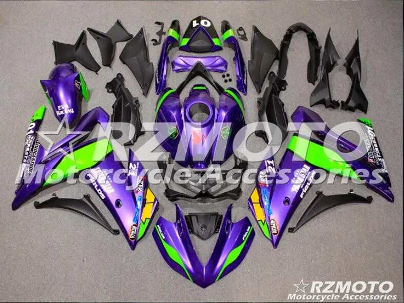 4 Gifts New style ABS Injection Mold motorcycle Fairings Fit For YAMAHA R3 R25 2015-2019 15-19 Bodywork Set Custom purple green
4 Gifts New style ABS Injection Mold motorcycle Fairings Fit For YAMAHA R3 R25 2015-2019 15-19 Bodywork Set Custom purple green