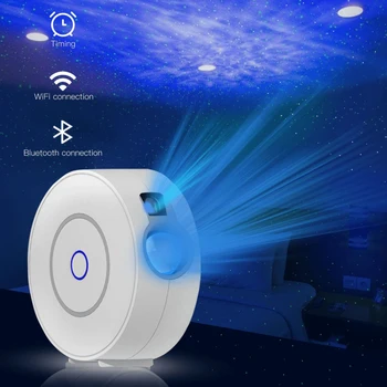 Smart Star Projector WiFi Laser Starry Sky Projector Waving Night Light Led Colorful Tuya APP Control Starry Projection Lamp
Smart Star Projector WiFi Laser Starry Sky Projector Waving Night Light Led Colorful Tuya APP Control Starry Projection Lamp