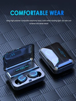 TWS Bluetooth 5.0 Headset True Wireless Headphone Stereo Sports Running Earphones Earbuds With Microphone Drop Shipping
TWS Bluetooth 5.0 Headset True Wireless Headphone Stereo Sports Running Earphones Earbuds With Microphone Drop Shipping
