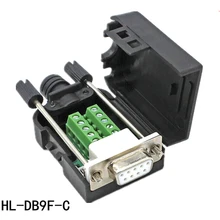 1PCS DB9 Male Female D-Sub 9 Pin Plug Breakout Terminals RS232 RS485 Wire Cable Solderless Nut Screw Type Connector
1PCS DB9 Male Female D-Sub 9 Pin Plug Breakout Terminals RS232 RS485 Wire Cable Solderless Nut Screw Type Connector