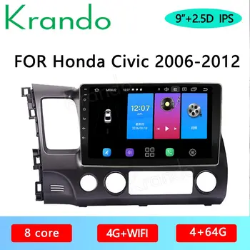 Krando Android 10.0 9" IPS full touch for Honda Civic 2006-2012 car gps navigation multimedia radio player
Krando Android 10.0 9" IPS full touch for Honda Civic 2006-2012 car gps navigation multimedia radio player