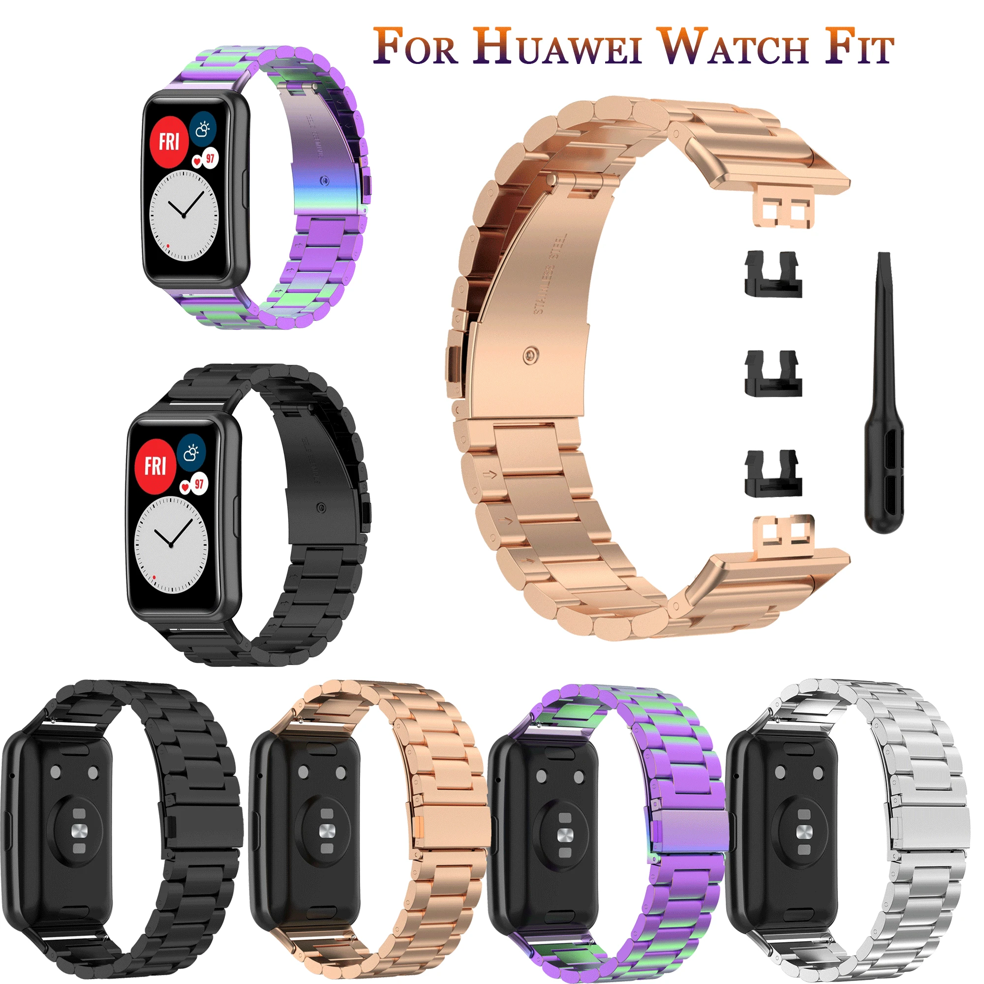 New Starp For Huawei Watch Fit Smart Watch For Huawei Fit Classic Men's Watch Women's Bracelet Replacement Wristband Accessories
New Starp For Huawei Watch Fit Smart Watch For Huawei Fit Classic Men's Watch Women's Bracelet Replacement Wristband Accessories