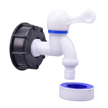 S60X6 IBC Tank Adapter to Plastic 1/2" Tap Replacement Valve Fittings Home Garden Water Connectors Drain Faucet Adapter
S60X6 IBC Tank Adapter to Plastic 1/2" Tap Replacement Valve Fittings Home Garden Water Connectors Drain Faucet Adapter
