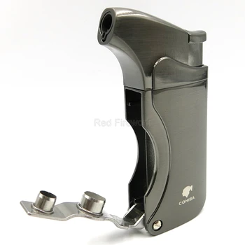 COHIBA Lighters Metal Windproof Refillable Torch Jet Flame Cigarette Cigar Lighter Built-in Cigar Punch Portable With Gift Box
COHIBA Lighters Metal Windproof Refillable Torch Jet Flame Cigarette Cigar Lighter Built-in Cigar Punch Portable With Gift Box