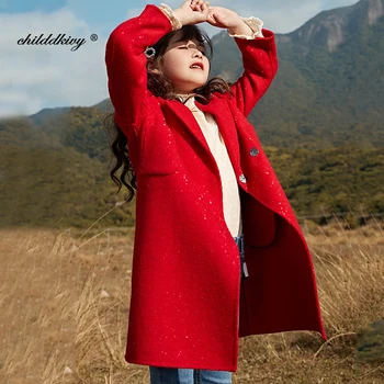 Winter Fashion girl Double-faced Cashmere Wool Coat 2020 new Children's clothing 10 12 years girl Windbreaker Kids Clothes
Winter Fashion girl Double-faced Cashmere Wool Coat 2020 new Children's clothing 10 12 years girl Windbreaker Kids Clothes
