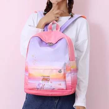 Solid Color Sleek Minimalist Style Landscape Series Waterproof Nylon Backpack Shoulder Bag For Teenage Multi-Function Large Bag
Solid Color Sleek Minimalist Style Landscape Series Waterproof Nylon Backpack Shoulder Bag For Teenage Multi-Function Large Bag