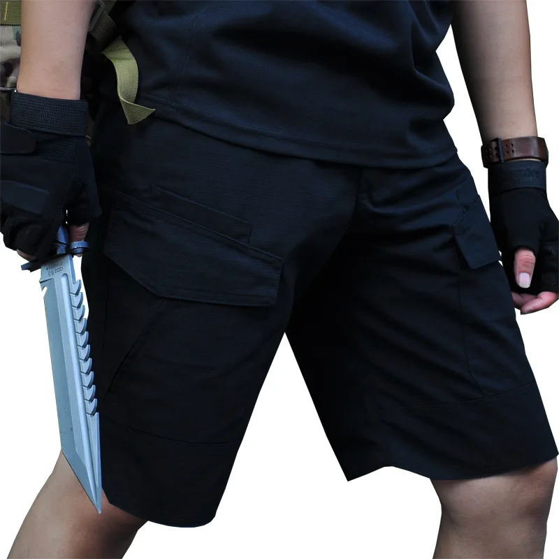 Mens Summer Cotton Stretch Breathable Multi-bag Short Trouser Outdoor Riding Climbing Sports Army Training Tactical Cargo Shorts
Mens Summer Cotton Stretch Breathable Multi-bag Short Trouser Outdoor Riding Climbing Sports Army Training Tactical Cargo Shorts
