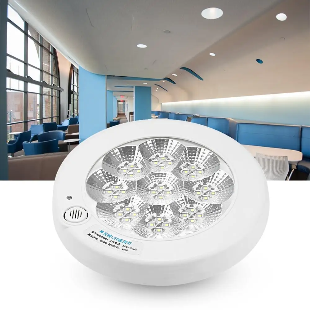 AC 220V 7W Light & Sound Control Or Human Body Sensor 36LED Night Lamp For Home Room Cabinet
AC 220V 7W Light & Sound Control Or Human Body Sensor 36LED Night Lamp For Home Room Cabinet
