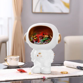 Creative Resin Astronaut Storage Ornaments Desktop Storage Organization Character Sculpture Modern Living Room Children's Room
Creative Resin Astronaut Storage Ornaments Desktop Storage Organization Character Sculpture Modern Living Room Children's Room