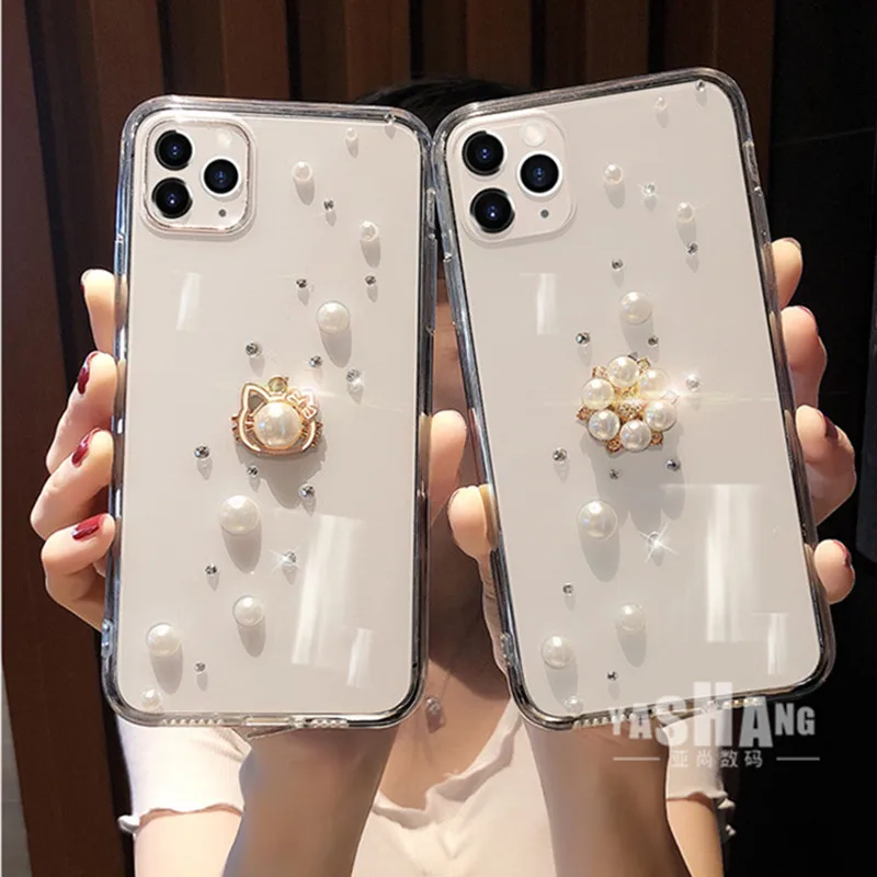 Shiny Pearl Case Handmade Diamond Silicone Cover For Huawei P Smart 2021 2020 Plus 2019 Z Honor V30 Pro V20 V10 7 Lite 6 6X 5C
Shiny Pearl Case Handmade Diamond Silicone Cover For Huawei P Smart 2021 2020 Plus 2019 Z Honor V30 Pro V20 V10 7 Lite 6 6X 5C