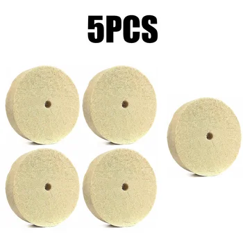 5Pcs 4inch 100mm Polishing Wheel Wool Felt Polisher Buffing Pad Disc Buffer For Rotary Tool Wood Metal Polishing
5Pcs 4inch 100mm Polishing Wheel Wool Felt Polisher Buffing Pad Disc Buffer For Rotary Tool Wood Metal Polishing
