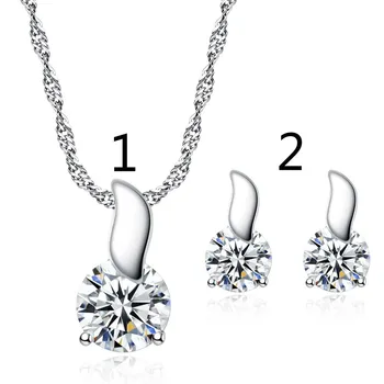 L18 Fashion Leaflet Pendant Ear Stud Fox Tail Zircon Necklace Ear Stud Set 
L18 Fashion Leaflet Pendant Ear Stud Fox Tail Zircon Necklace Ear Stud Set