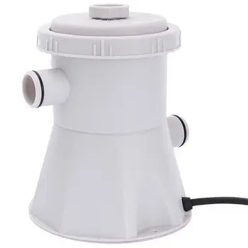 EU plug 220V Electric Swimming Pool Filter Pump,Swimming Pool Pump and Filter Kit,Pool Pump,Paddling Pool Pump Water (Grey)
EU plug 220V Electric Swimming Pool Filter Pump,Swimming Pool Pump and Filter Kit,Pool Pump,Paddling Pool Pump Water (Grey)