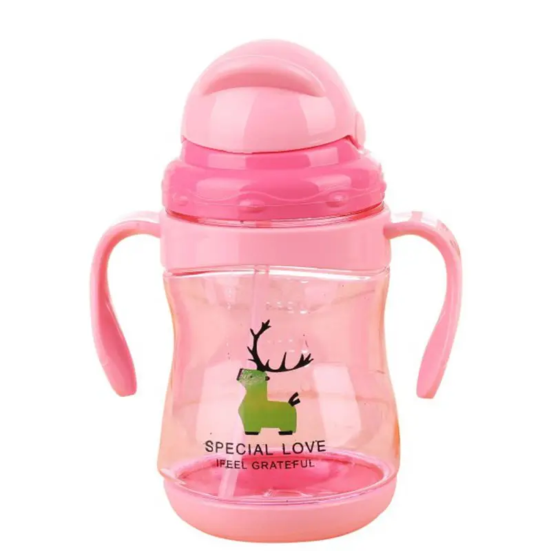 200-400ml Training Bottle Kids Toddler Baby Healthy Feeding Cup Safe Drinking Water Straw Sippy Lovely Baby Water Milk Cup
200-400ml Training Bottle Kids Toddler Baby Healthy Feeding Cup Safe Drinking Water Straw Sippy Lovely Baby Water Milk Cup