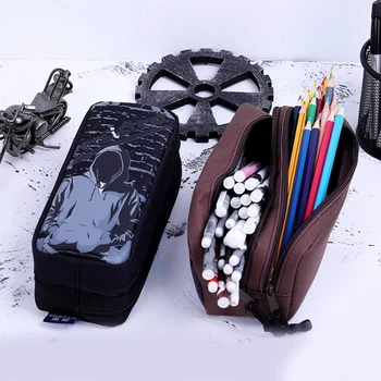 Cool Boy Double-Layer Large Capacity Pencil Case School Supplies Pencil Bag School Box Pencils Pouch Stationery
Cool Boy Double-Layer Large Capacity Pencil Case School Supplies Pencil Bag School Box Pencils Pouch Stationery