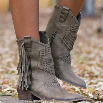 Pirate Boots Woman Pleated Tassel Boots Crystal Women's Footwear Metal Leather Rivet High Heels PU Female Plus Size Zip Western
Pirate Boots Woman Pleated Tassel Boots Crystal Women's Footwear Metal Leather Rivet High Heels PU Female Plus Size Zip Western