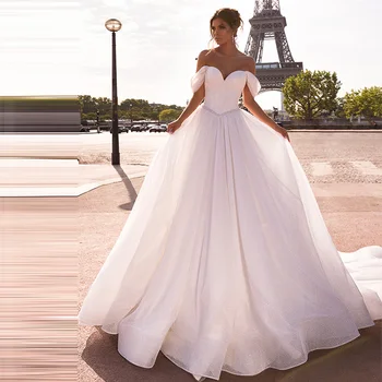 Thinyfull Glitter Off The Shoulder Wedding Dresses Beach Lace Up Back A-Line Vintage Boho Princess Vestidos Wedding Party Gowns
Thinyfull Glitter Off The Shoulder Wedding Dresses Beach Lace Up Back A-Line Vintage Boho Princess Vestidos Wedding Party Gowns