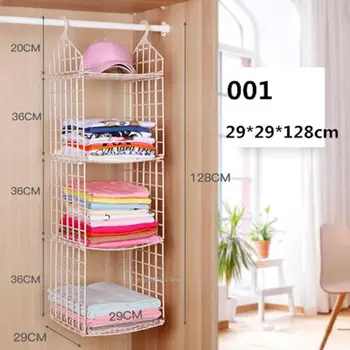 Folding Wardrobe Clothes Storage Rack Hooks Closet Plastic Storage Hanging Closet Hanging Basket Hooks Shelf save space
Folding Wardrobe Clothes Storage Rack Hooks Closet Plastic Storage Hanging Closet Hanging Basket Hooks Shelf save space