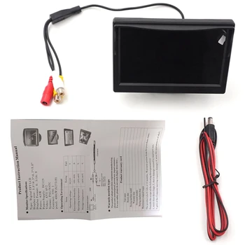 5 Inch Car Rear View Monitor Screen, Universal TFT LCD AV Backlight Car Color Display Vehicle Rear View Backup Camera Security S
5 Inch Car Rear View Monitor Screen, Universal TFT LCD AV Backlight Car Color Display Vehicle Rear View Backup Camera Security S