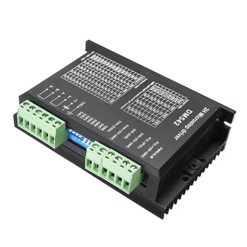1Pcs DM542 Stepper Motor Driver DC 24-60V 4.5A For 57 86 Series 2 Phase Digital Z1P2 For CNC Router
1Pcs DM542 Stepper Motor Driver DC 24-60V 4.5A For 57 86 Series 2 Phase Digital Z1P2 For CNC Router