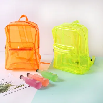 2020 New Harajuku Wind Jelly Transparent Backpack Crystal Beach Travel Backpack Middle School Student Schoolbag
2020 New Harajuku Wind Jelly Transparent Backpack Crystal Beach Travel Backpack Middle School Student Schoolbag