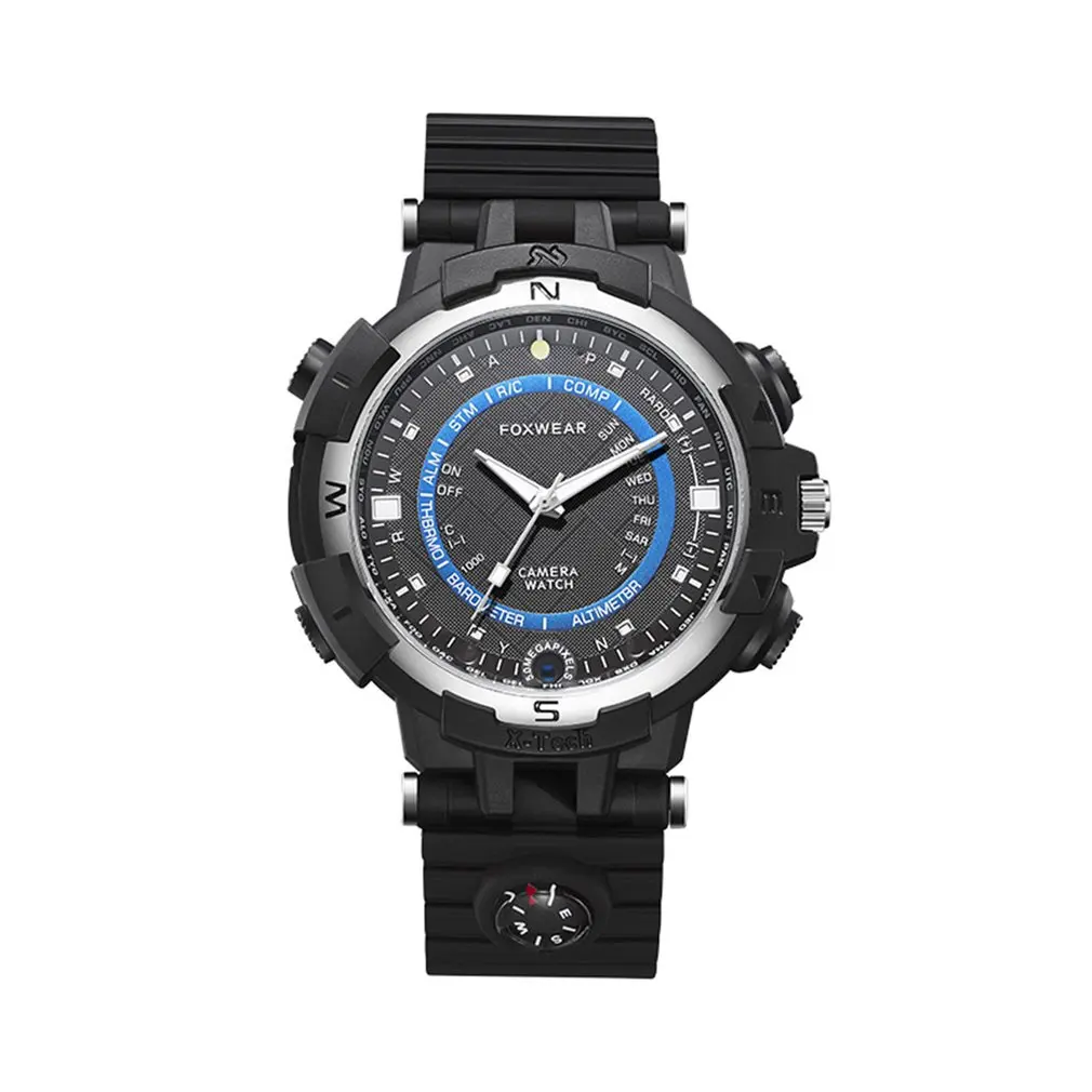 FOX8 16/32GB Capacity Daily Waterproof WiFi Camera Smart Watch With Compass, Support Remote Control / Voice-Record
FOX8 16/32GB Capacity Daily Waterproof WiFi Camera Smart Watch With Compass, Support Remote Control / Voice-Record