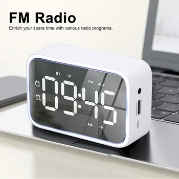G20E Wireless Bluetooth 5.0 Speaker Alarm Clock Night Lamp FM Radio MP3 Player Support TF Card U Disk Line In Hands-free W/ Mic
G20E Wireless Bluetooth 5.0 Speaker Alarm Clock Night Lamp FM Radio MP3 Player Support TF Card U Disk Line In Hands-free W/ Mic
