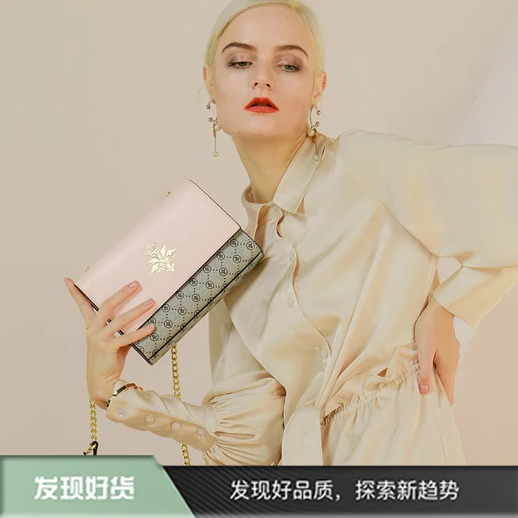 New Style 2019 WOMEN'S Bag Bag Light Luxury Simple Versatile Classic Contrast Color Printed Joint Shoulder Chain Square Sling Ba
New Style 2019 WOMEN'S Bag Bag Light Luxury Simple Versatile Classic Contrast Color Printed Joint Shoulder Chain Square Sling Ba