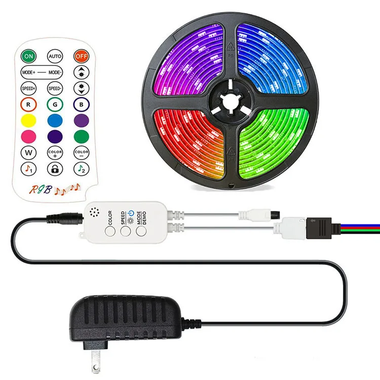 Led factory direct 5050 light with suit 12v5 meter 150 light waterproof Bluetooth music controller
Led factory direct 5050 light with suit 12v5 meter 150 light waterproof Bluetooth music controller