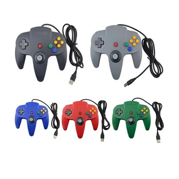 For N64 Gamepad Joypad USB Wired Gaming Joystick Game Pad For Nintendo Gamecube Game Cube Mac Gamepad Classic PC Game Controller
For N64 Gamepad Joypad USB Wired Gaming Joystick Game Pad For Nintendo Gamecube Game Cube Mac Gamepad Classic PC Game Controller
