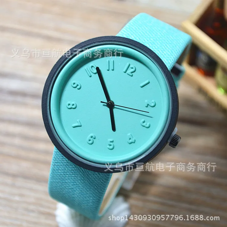 Hot Selling Dull Polish Leather Belt COUPLE'S Watch Simple with Numbers Dial Students Quartz Watch
Hot Selling Dull Polish Leather Belt COUPLE'S Watch Simple with Numbers Dial Students Quartz Watch