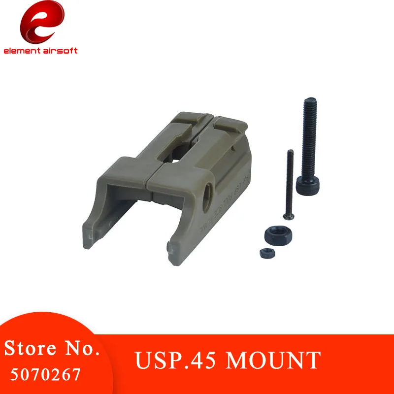 Element USP.45 MOUNT Low Pistol Flashlight Under Rail Mount Rail Adapter Laser Mount PA0202 Paintball Accessories
Element USP.45 MOUNT Low Pistol Flashlight Under Rail Mount Rail Adapter Laser Mount PA0202 Paintball Accessories