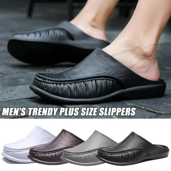 Men Comfy Backless Slippers Casual Sandals Breathable Anti-slip for Summer Outdoor H66
Men Comfy Backless Slippers Casual Sandals Breathable Anti-slip for Summer Outdoor H66