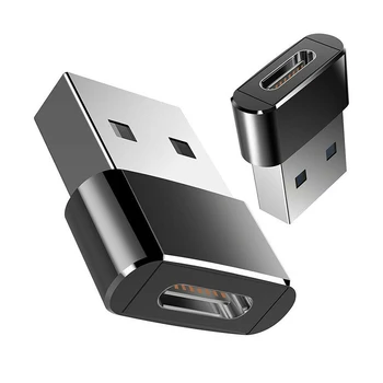 USB Male to Type-C Female Converter Connector USB Type C Adapter for Huawei Samsung Android Smartphones
USB Male to Type-C Female Converter Connector USB Type C Adapter for Huawei Samsung Android Smartphones