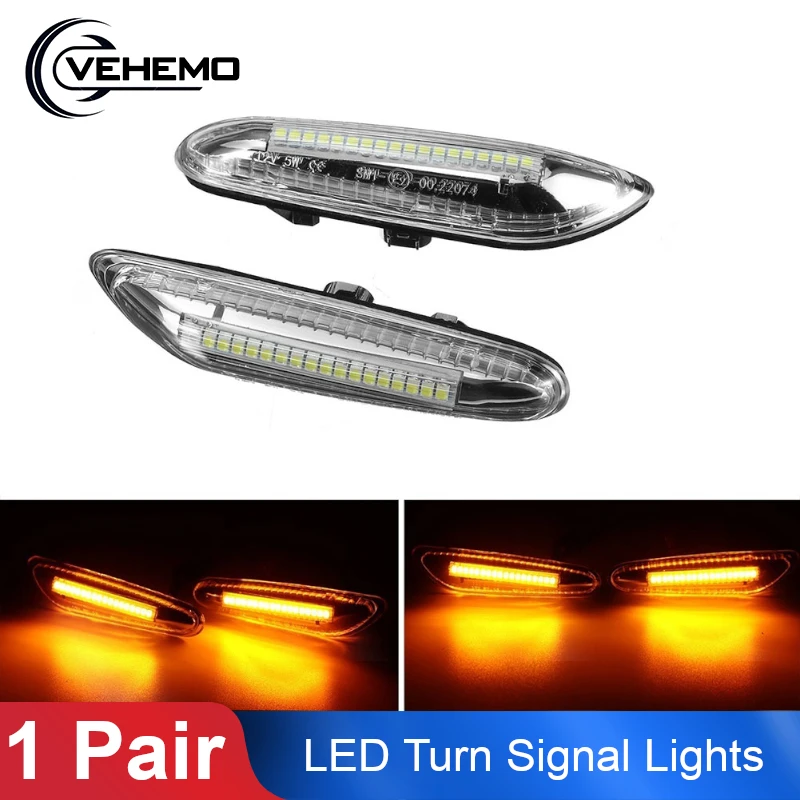 1 Pair Car Turn Signal Lights LED Turn Indicator Blinker Lamp Signal Lamp Side Marker For BMW E46 E36 E60 E61 E90 E91 E81 E82
1 Pair Car Turn Signal Lights LED Turn Indicator Blinker Lamp Signal Lamp Side Marker For BMW E46 E36 E60 E61 E90 E91 E81 E82