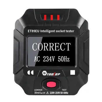 St02 Socket Tester Ground Wire Detector Check Smart Tester Pencil Analog Display Current Voltage Meter
St02 Socket Tester Ground Wire Detector Check Smart Tester Pencil Analog Display Current Voltage Meter