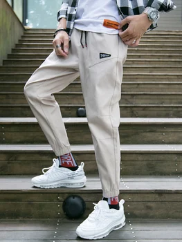 Pants Male Spring Beam Foot Movement Loose Straight Tooling Nine Leisure Pants 
Pants Male Spring Beam Foot Movement Loose Straight Tooling Nine Leisure Pants