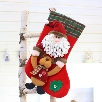 2020 New Lovely Embroidery Pattern Christmas Stocking for Family Decorations Hanging Ornament for Xmas Holiday Party Hot
2020 New Lovely Embroidery Pattern Christmas Stocking for Family Decorations Hanging Ornament for Xmas Holiday Party Hot