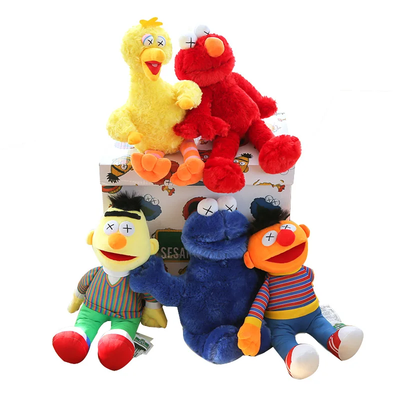 5 style small size 32cm High Quality Sesame Street Elmo CookieMonster Soft Plush Toy Dolls Worth Collection Toys gift for kids
5 style small size 32cm High Quality Sesame Street Elmo CookieMonster Soft Plush Toy Dolls Worth Collection Toys gift for kids