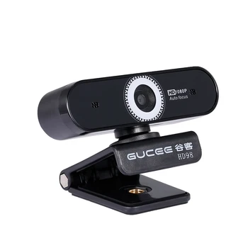 Gucee HD98 USB Webcam HD1080P AutoFocus Computer Camera USB Built-in Microphone Drive-free USB Camera WEB-CAM for PC Laptop
Gucee HD98 USB Webcam HD1080P AutoFocus Computer Camera USB Built-in Microphone Drive-free USB Camera WEB-CAM for PC Laptop