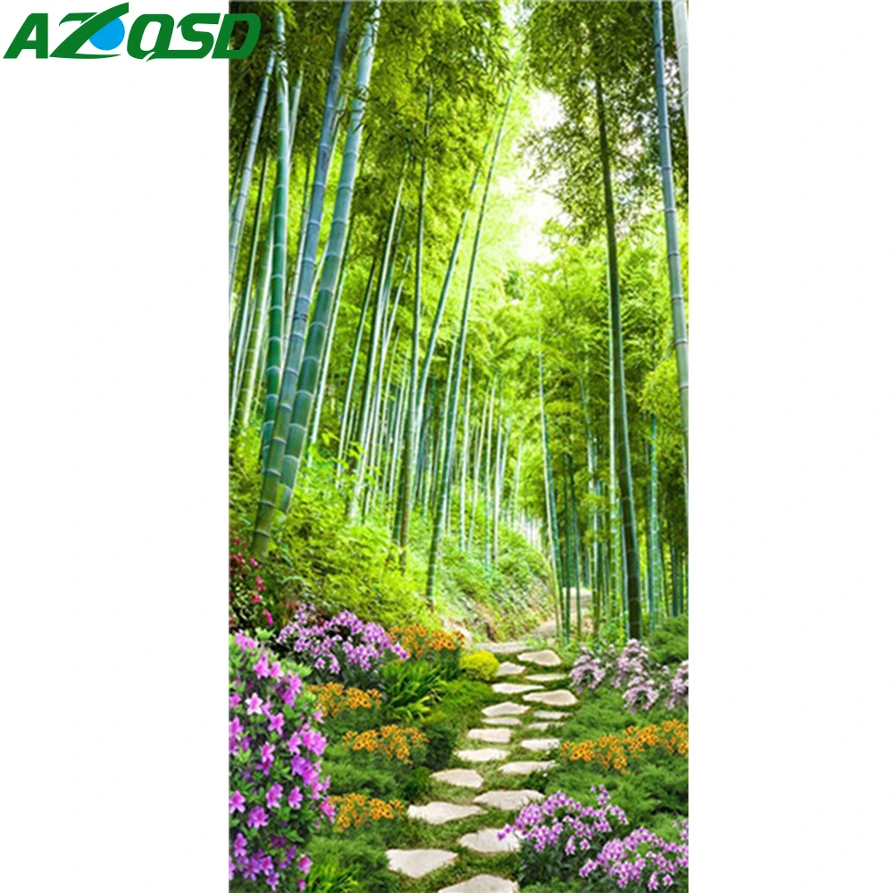AZQSD 5D Diamond Painting Mosaic Landscape Full Square Diamond Embroidery Tree Cross Stitch Home Decoration DIY Needlework Kit
AZQSD 5D Diamond Painting Mosaic Landscape Full Square Diamond Embroidery Tree Cross Stitch Home Decoration DIY Needlework Kit