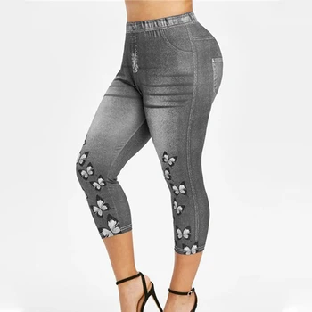 Faux Jeans Leggings Woman Stretch Printed Short Leggins Capri Pants Summer Breeches High Waist Perfect Fit Jeans Jeggings
Faux Jeans Leggings Woman Stretch Printed Short Leggins Capri Pants Summer Breeches High Waist Perfect Fit Jeans Jeggings