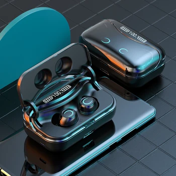 G08 TWS Wireless 5.0 Bluetooth Earphone IPX7 Waterproof Sports Running Noise Reduction Earpiece With LED Display Charging Box
G08 TWS Wireless 5.0 Bluetooth Earphone IPX7 Waterproof Sports Running Noise Reduction Earpiece With LED Display Charging Box