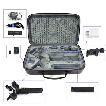 EVA Portable Handheld Storage Bag Carrying Case for DJI Ronin-S SC Gimbal Stabilizer Shoulder Bag Box Accessories
EVA Portable Handheld Storage Bag Carrying Case for DJI Ronin-S SC Gimbal Stabilizer Shoulder Bag Box Accessories