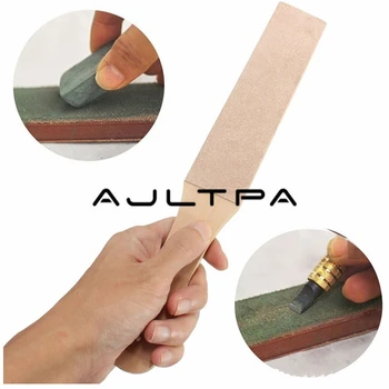 50pcs Wooden Handle Leather Sharpening Strop Handmade Razors Polishing Board For Razor Knives Double Sided Sharpening Tool F3503
50pcs Wooden Handle Leather Sharpening Strop Handmade Razors Polishing Board For Razor Knives Double Sided Sharpening Tool F3503