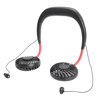 Bluetooth Earphone with Fans Portable USB Rechargeable Dual Neck Fan Air Cooler Summer Mini Fan Bluetooth Earphone Headphone
Bluetooth Earphone with Fans Portable USB Rechargeable Dual Neck Fan Air Cooler Summer Mini Fan Bluetooth Earphone Headphone
