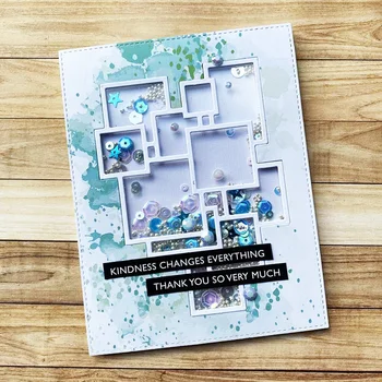 Geometric Square Layer Frame Dies for Card Making Metal Cutting Dies Scrapbooking Craft Dies Stencil Die Cut 2020
Geometric Square Layer Frame Dies for Card Making Metal Cutting Dies Scrapbooking Craft Dies Stencil Die Cut 2020