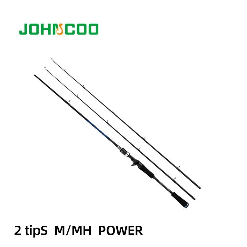 JOHNCOO 1.8M/2.1M/2.4M Carbon Fishing Rod M/MH power Spinning Casting Rods For Fishing 2 Sections Lure Rod Venger Peche 2 tips
JOHNCOO 1.8M/2.1M/2.4M Carbon Fishing Rod M/MH power Spinning Casting Rods For Fishing 2 Sections Lure Rod Venger Peche 2 tips